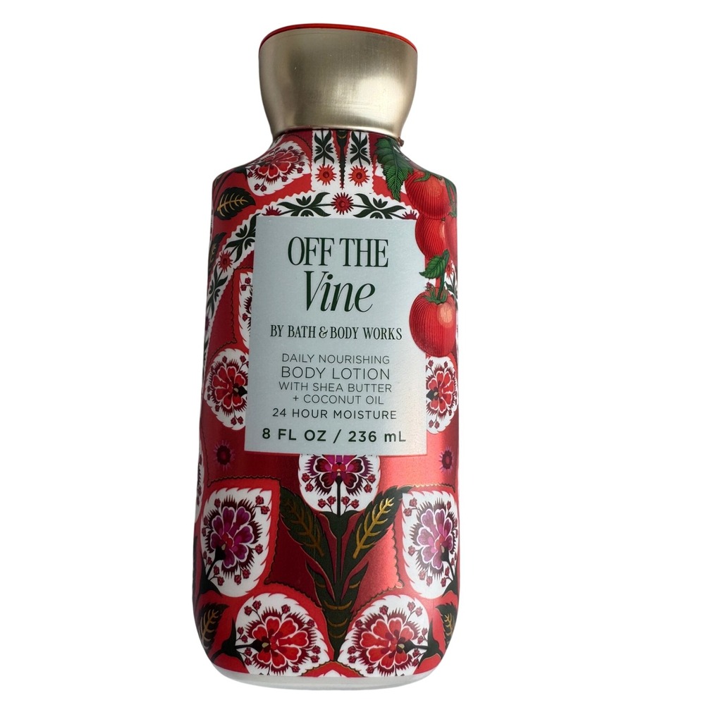 Bath & Body Works Off The Vine Body Lotion Heirloom Tomato 8oz 236mL Fresh Scent